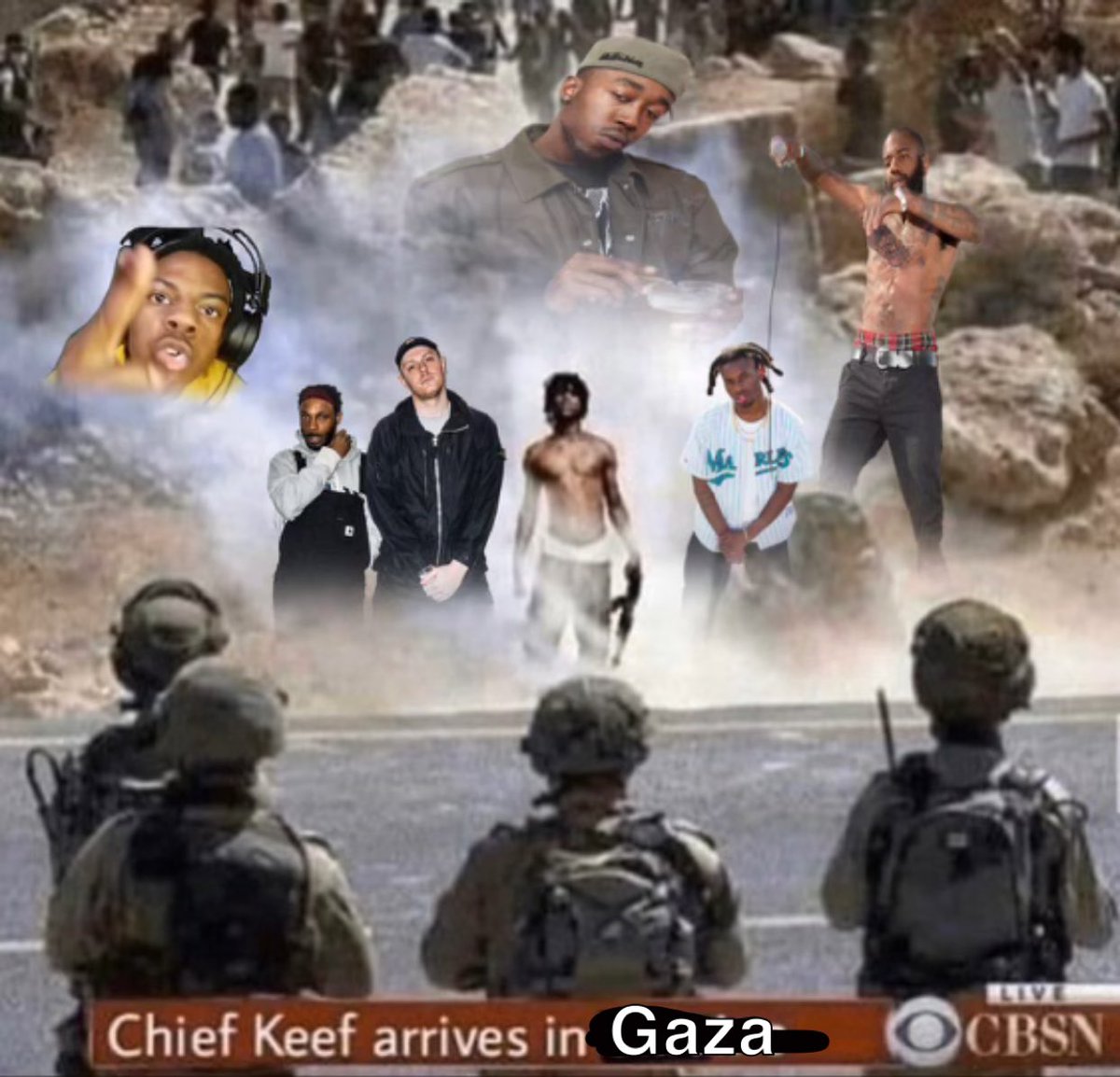 #IsraelPalestineWar is over, Gaza got chief keef