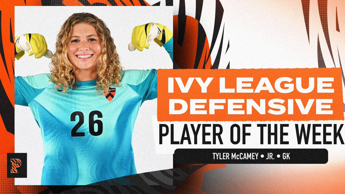 Two wins, 🔟 saves, and the <a href="/IvyLeague/">Ivy League</a> Defensive Player of the Week award for Tyler McCamey! 

🔗: bit.ly/46DURDy