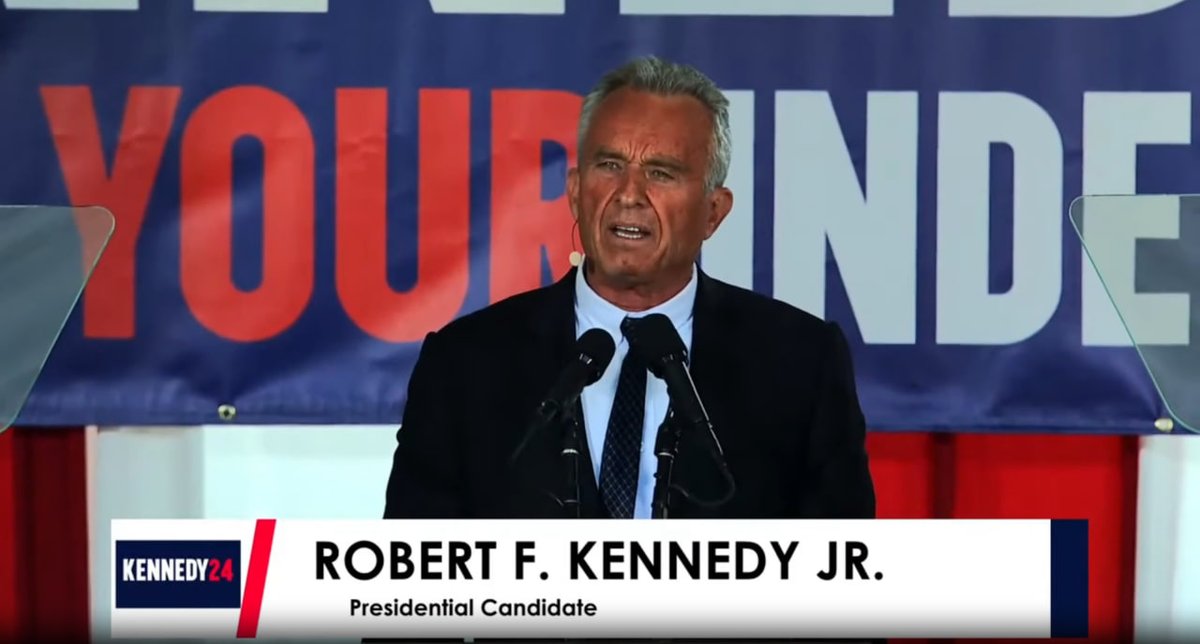 I Read RFK Jr.'s Entire Announcement Speech: Here Are His 5 Best Quotes, In My Opinion #5 - 'Instead of two parties, we have a uniparty, a monster with two faces loudly bickering with itself as it lumbers over a cliff. At the bottom of that cliff lies the destruction of our