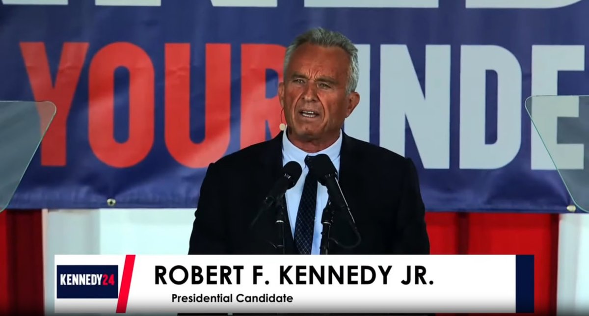 I Read RFK Jr.'s Entire Announcement Speech: Here Are His 5 Best Quotes, In My Opinion

#5 - "Instead of two parties, we have a uniparty, a monster with two faces loudly bickering with itself as it lumbers over a cliff. At the bottom of that cliff lies the destruction of our