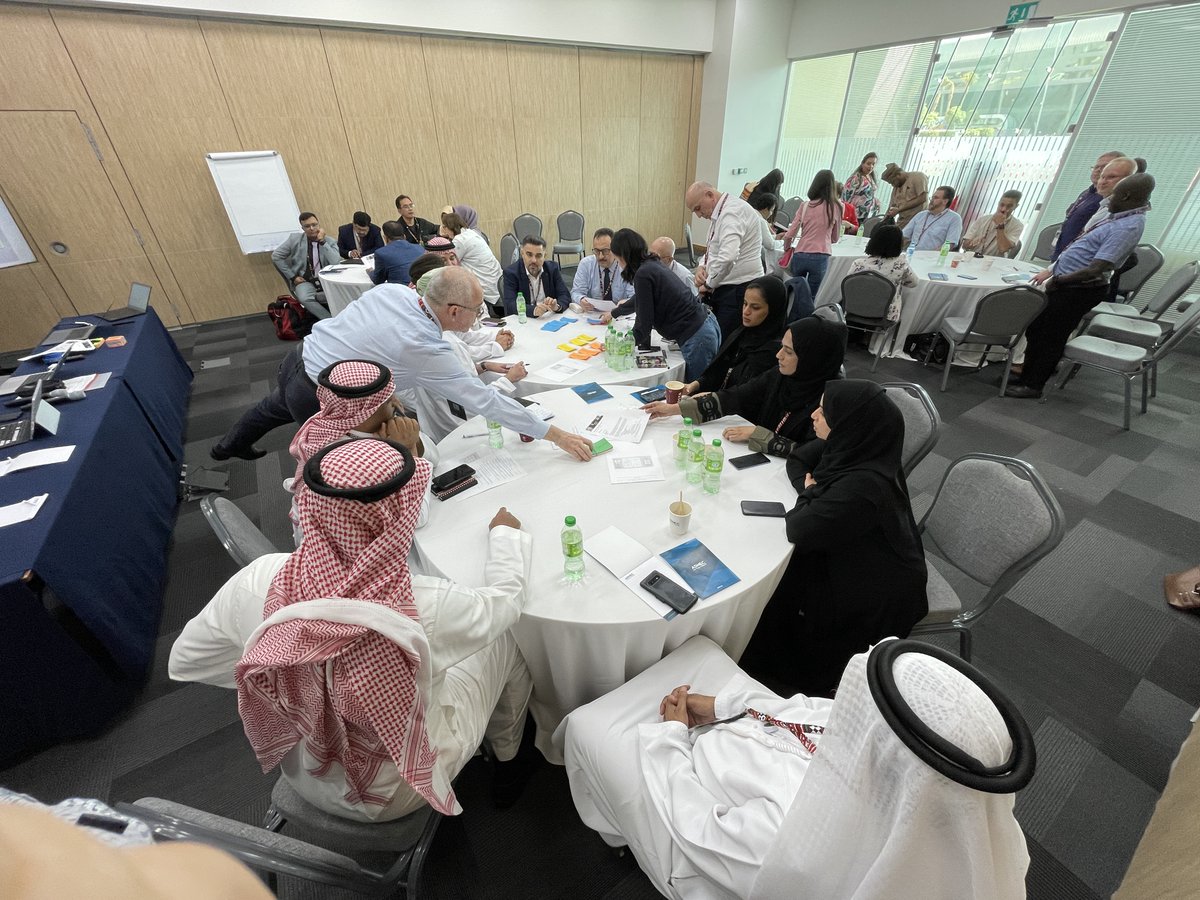 A lot of discussions in our RiC-Workshop today at #ICACongressAbuDhabi2023 . The <a href="/ICArchiv/">ICA - International Council on Archives</a> congress started well today, looking forward to the presentation of RiC 1.0 tomorrow!