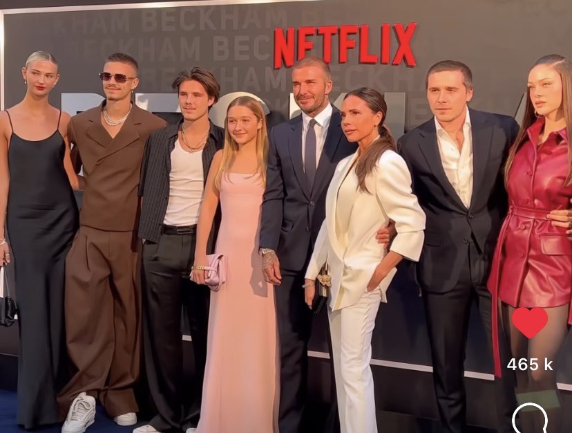 Beckham ailesine bak, bu nasil gen lan