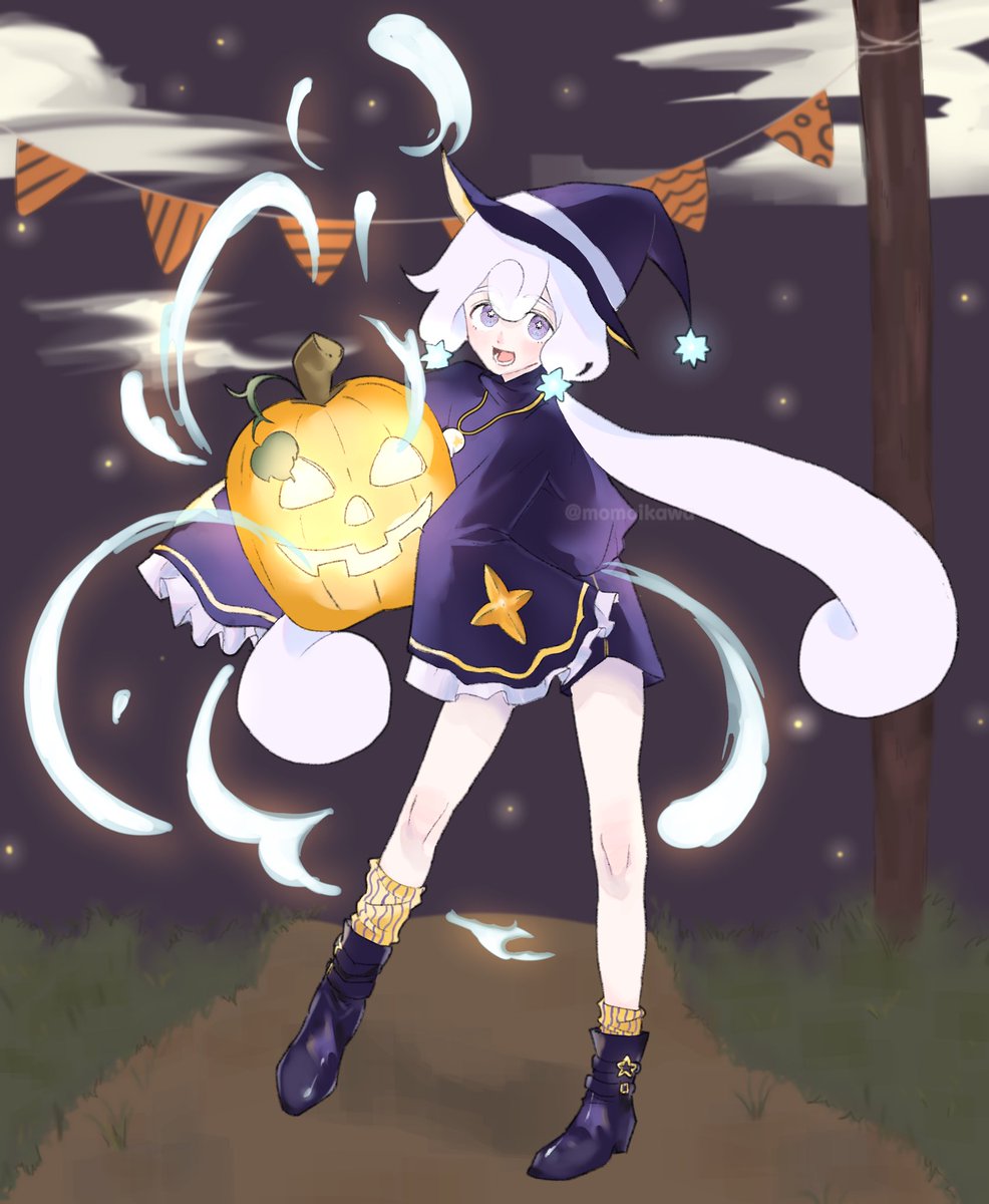 momoikawa's tweet photo. week 1 submission for the cookie run frightfest: the witching hour #cookierun #milkywaycookie https://t.co/xZYINeReqk