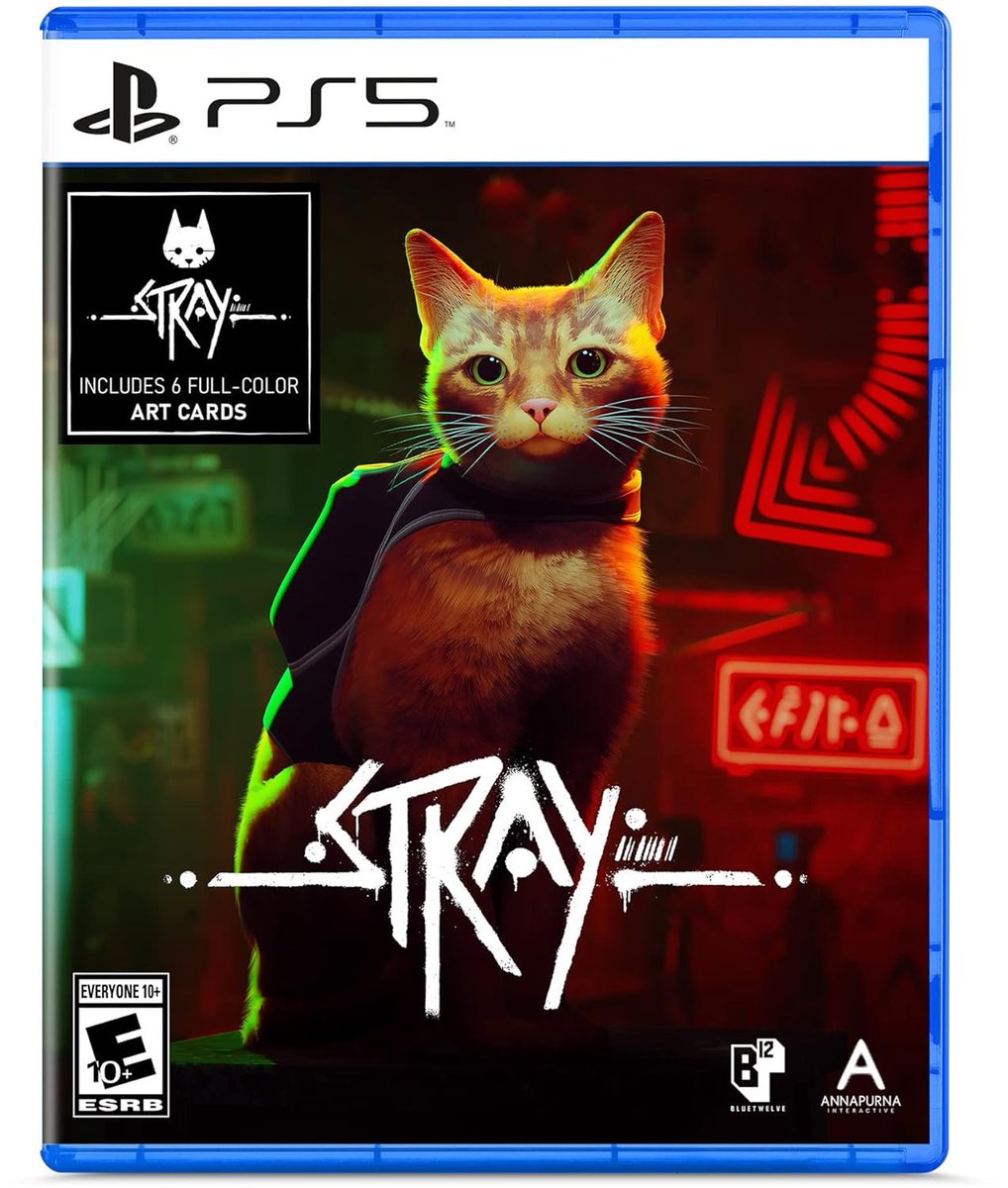 Stray (PS5) is $22 on Amazon amzn.to/3JwTfRK #ad