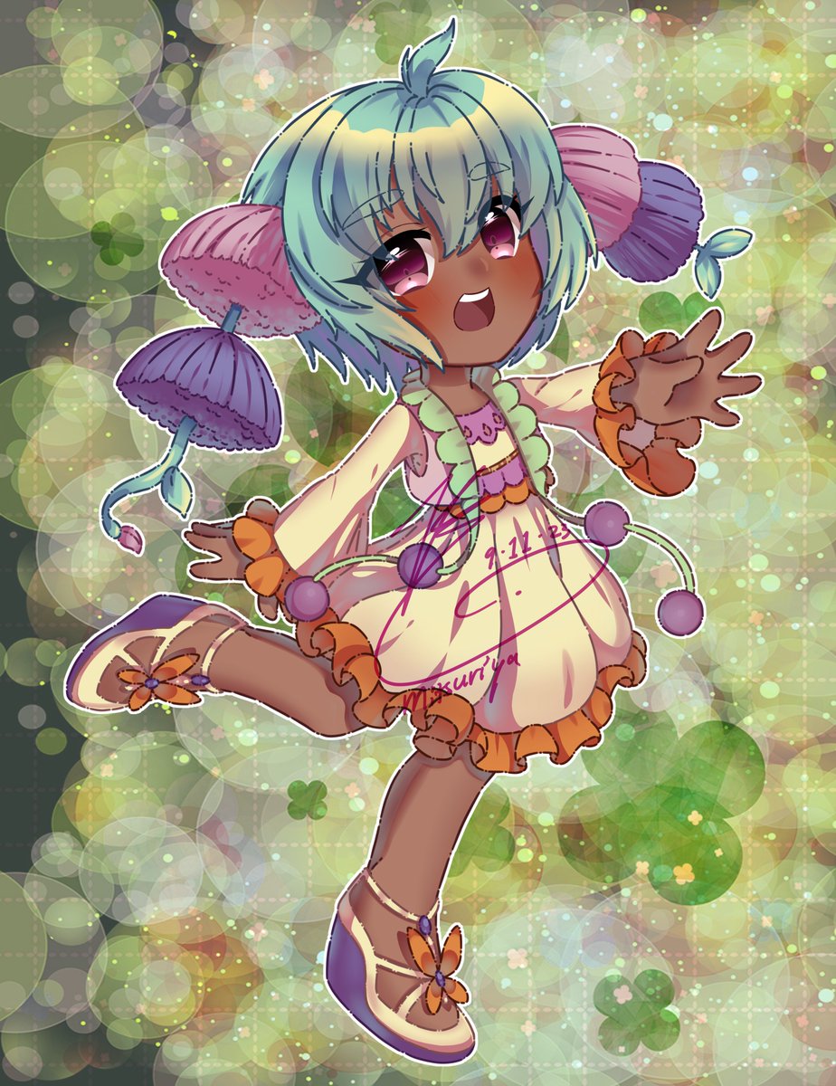 mitsuriya's tweet photo. Chibi Spring Flower Girl selling as sticker on https://t.co/z82HdmItL3
#redbubbleshop #chibiart #Stickers #AnimeArt https://t.co/MXwbKGF5PE