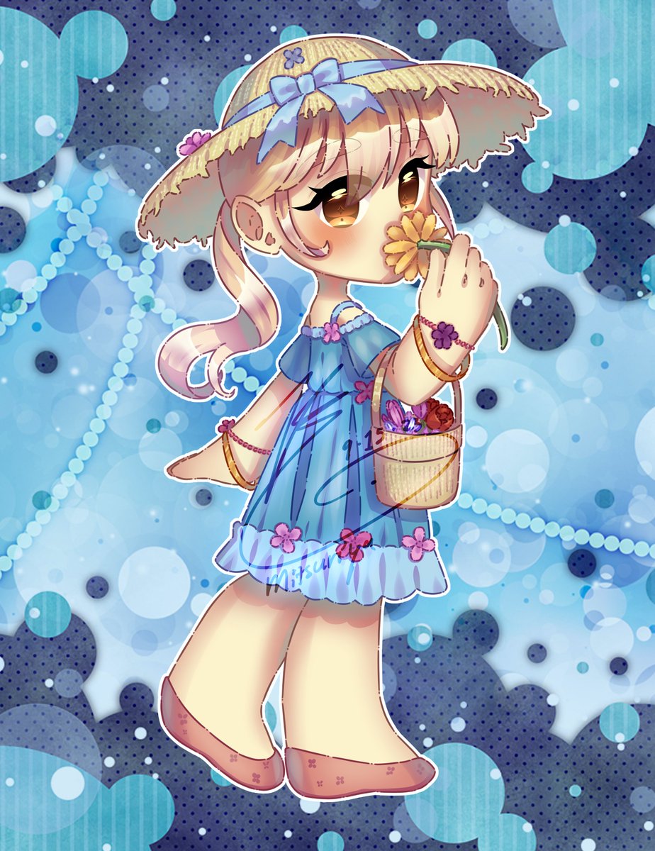 mitsuriya's tweet photo. Chibi Caramel Sunflower Girl selling as sticker on https://t.co/z82HdmHVVv
#redbubbleshop #chibiart #Stickers #AnimeArt https://t.co/maup9QXVa1
