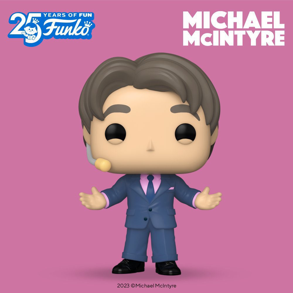 First look at the new Michael McIntyre Funko POP! #MichaelMcIntyre #FPN #FunkoPOPNews #Funko #POP #POPVinyl #FunkoPOP #FunkoSoda