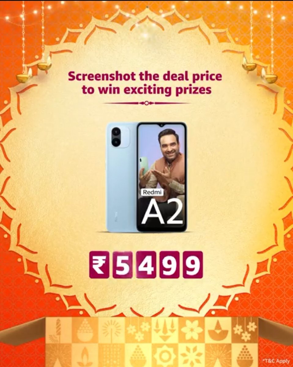 Raahi_supergirl's tweet image. Deal Price is  ₹ 5,499/-

#DiwaliWithMi

#TechSeSmartDilSeSmart

#OpenBoxesOfHappiness

#AmazonGreatIndianFestival

@XiaomiIndia

@amazonIN