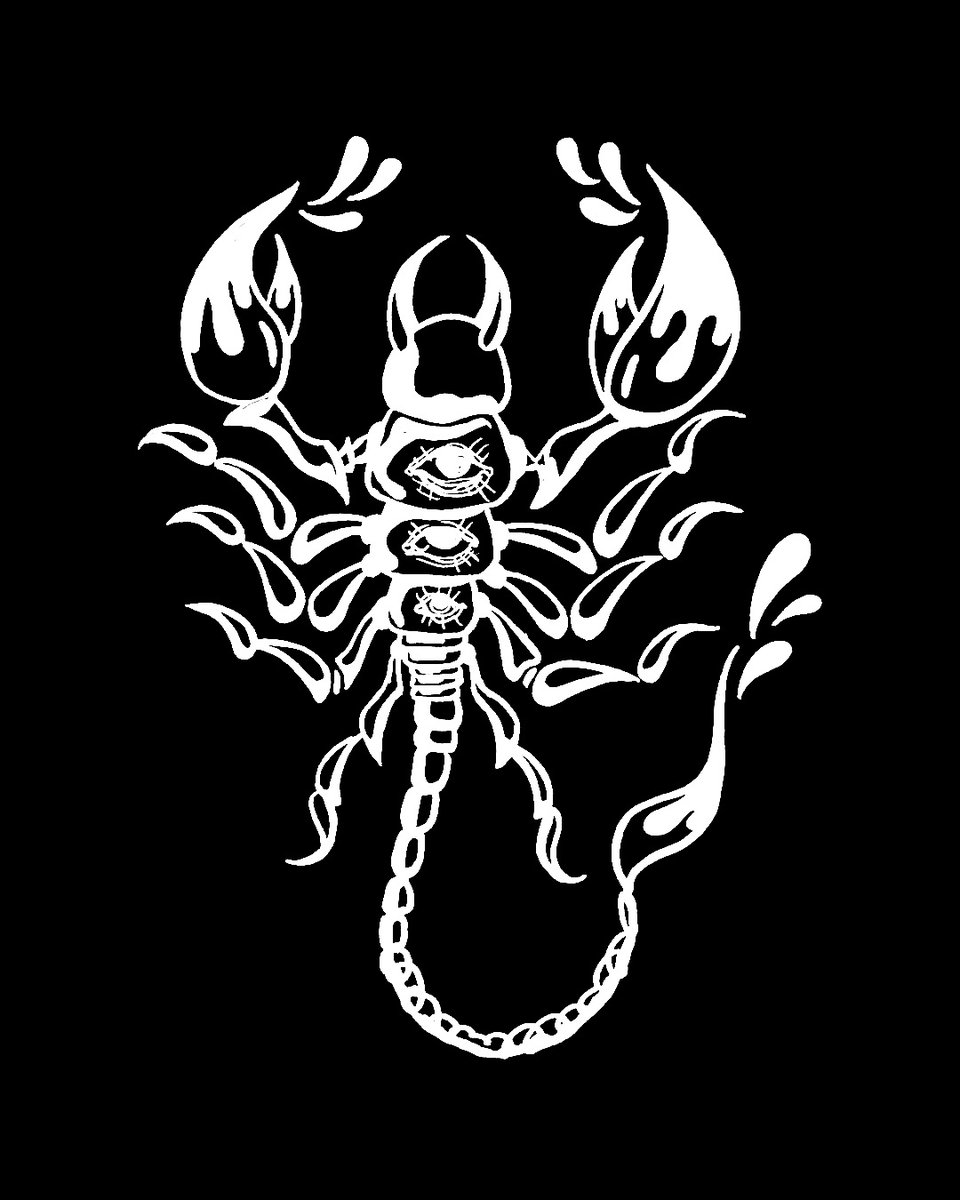 synthanimal's tweet image. #inktober no. five // and it's calling out my name / and it's crawling through my veins
.
.
.
#SaveFace #AnotherKillForTheHighlightReel #AK4THR #scorpion #drawlloween #illustration #macabre #scorpionillustration #penandink #ink #tattoodesign #tattoo #horror #inktoberchallenge