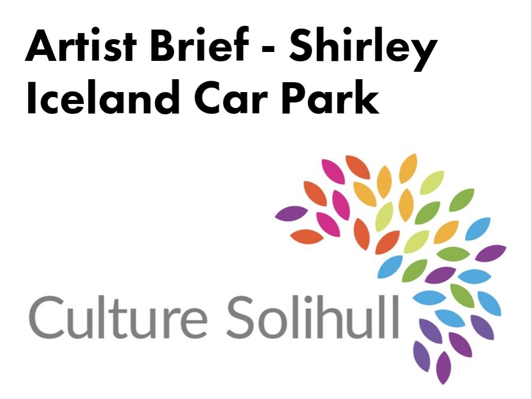 Solihull Council wishes to commission an artist to deliver a public art project around Iceland Car Park in Shirley as part of its ongoing work to support businesses and develop the public realm. Full details can be found here: thecoretheatresolihull.co.uk/news/artist-br…