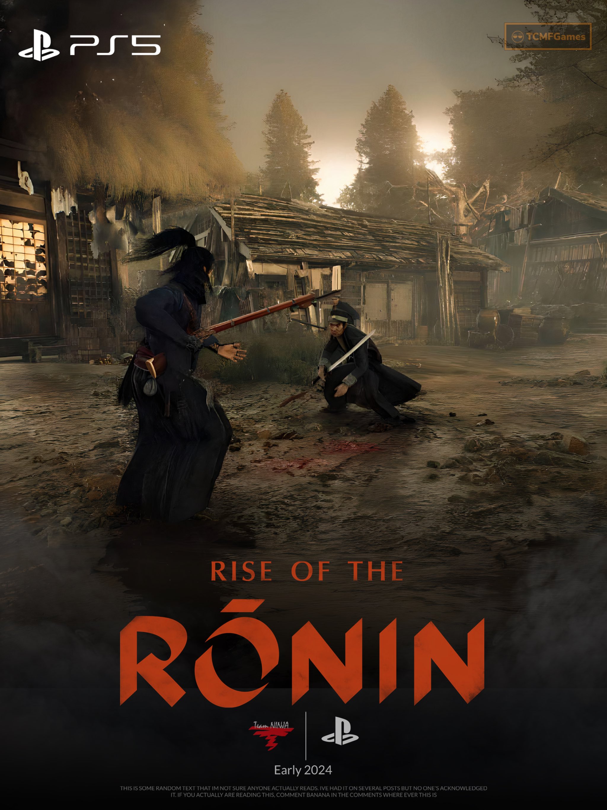 TCMFGames on X: Rise of The Ronin - March 2024 🔥 PS5 Only Exclusive - PS5, PS5Themes