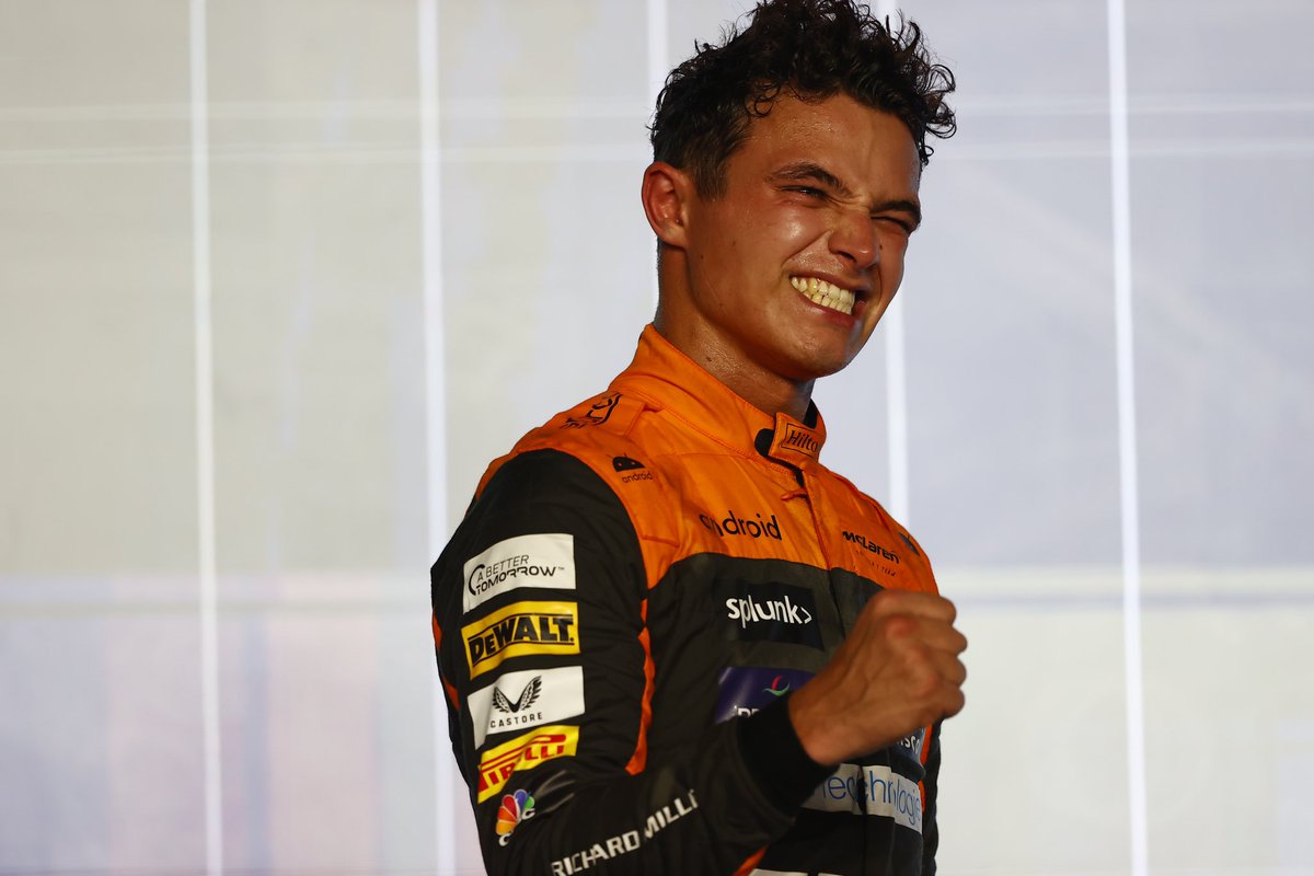 Lando Norris tweet media