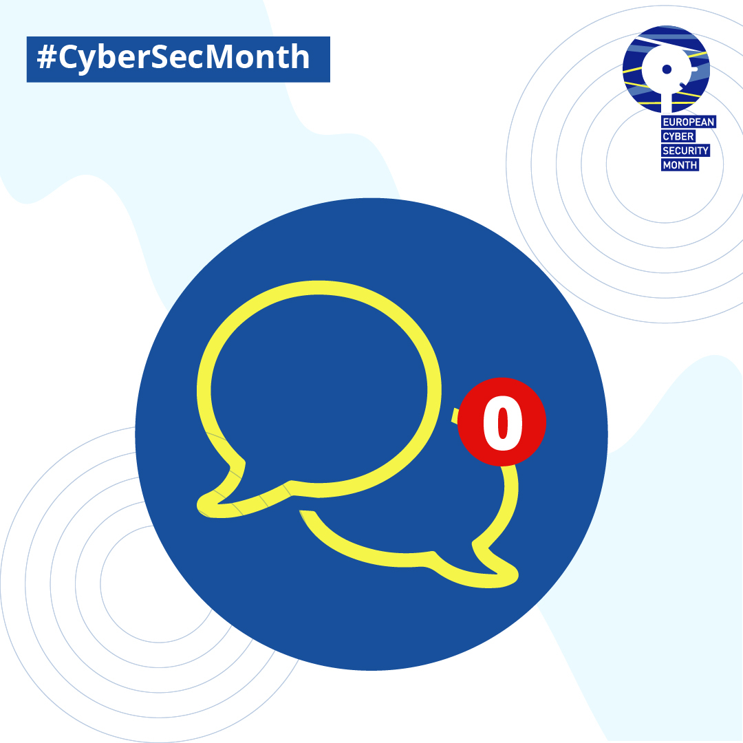 Cispt's tweet photo. 🚫  Não falar com estranhos: Lembra-te do que aprendeste desde a infância: evita falar com alguém que não conheces na vida real ou com quem não tens contacto há muito tempo. #CyberSecMonth 🚫 #BeSmarterThanAHacker #ThinkB4UClick #cncs https://t.co/KzAQtb0kk7