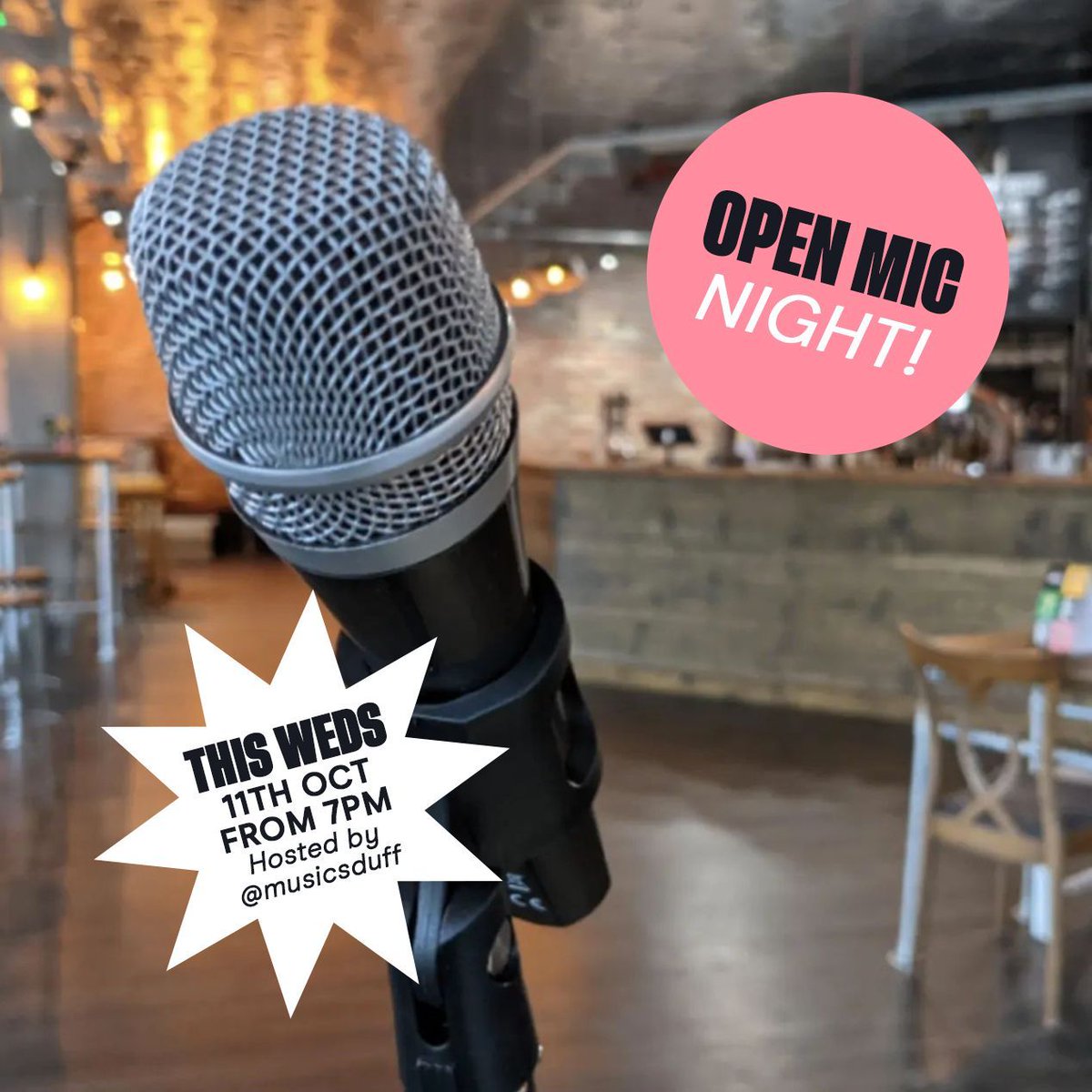 Join us this Weds at our Middlewood Locks Beerhouse from 7pm for a fantastic evening filled with live music, hosted by Duffy! If you'd like to showcase your talent, drop a message to @musicsduff on Insta to book your slot or just turn up 🎤🎶 FREE PINT 🍺 for every performer!