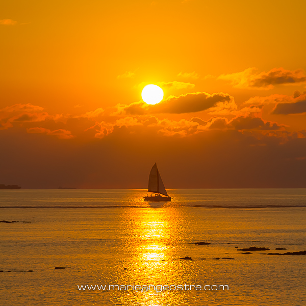 🇫🇷  Filtre polarisant, le voilier qui passe au bon moment, au bon endroit. Une photo ! Au large de Grand Baie, dans le Nord de l'île Maurice. 
👉 blog de voyages (créé en 2004) : marieangeostre.com 
#mauritius #ilemaurice #sunset #travel #bestoftheday