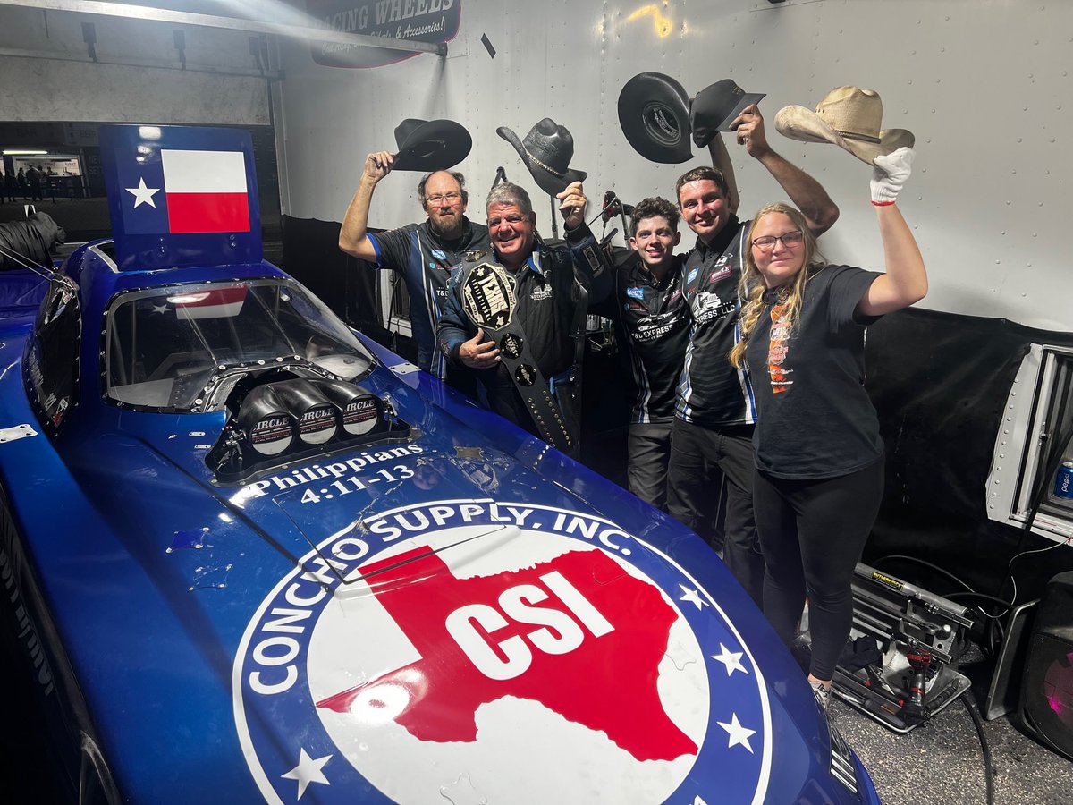 Terry Haddock scores a big win at the Texas Invitational in a showdown of blue-collar nitro racers. #DragRacingNews #StampedeOfSpeed - FULL STORY -

competitionplus.com/drag-racing/ne…