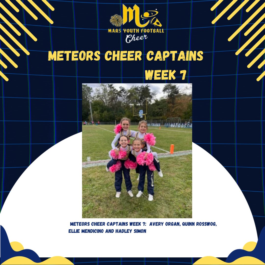 Mars Youth Football and Cheer tweet media