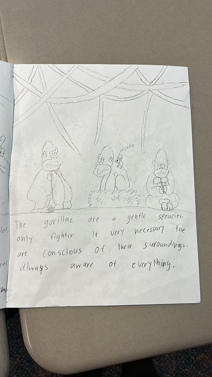 WillisRusty's tweet photo. There’s nothing better than letting students show their strengths in classroom assignments!  #WeAre409
@doc_nuge https://t.co/Pf006IlviL