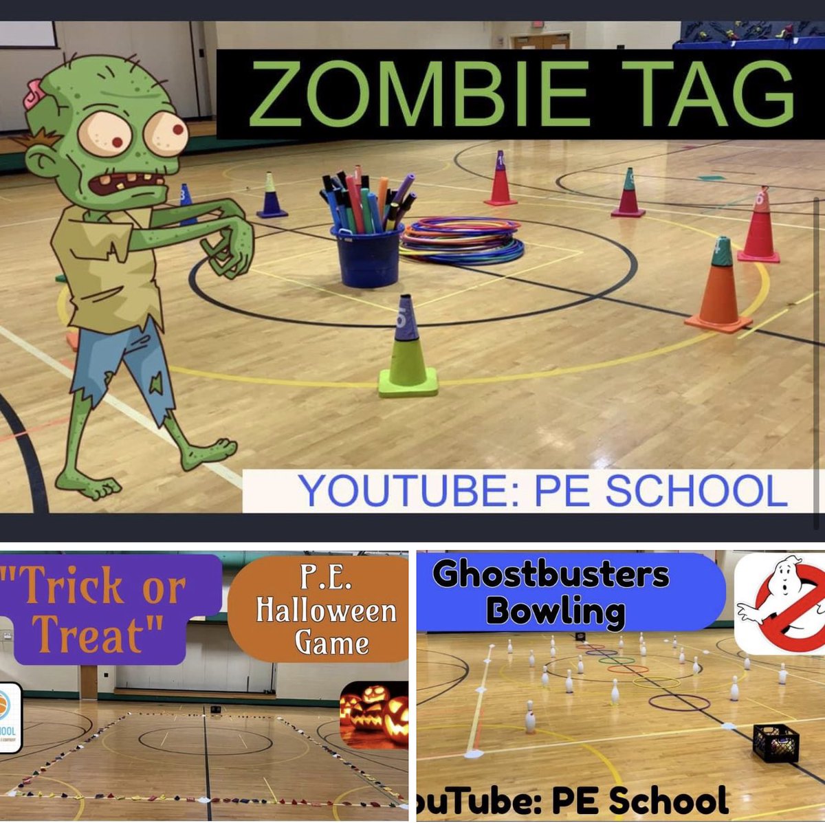 PESchoolYT's tweet image. 🎃👻HALLOWEEN GAMES👻🎃

🔸Here are 3 of my favorite spooky Halloween #PhysEd games to play this October! 

⬇️⬇️Game instructions ⬇️⬇️

🧟‍♂️Zombie Tag🧟‍♂️
youtu.be/AixcRsEXHNw?si…

🎃🍬Trick or Treat🍬🎃
youtu.be/7RzyzCEIV2o?si…

👻🎳Ghostbusters Bowling🎳👻
youtu.be/szEdWkjSCPk?si…