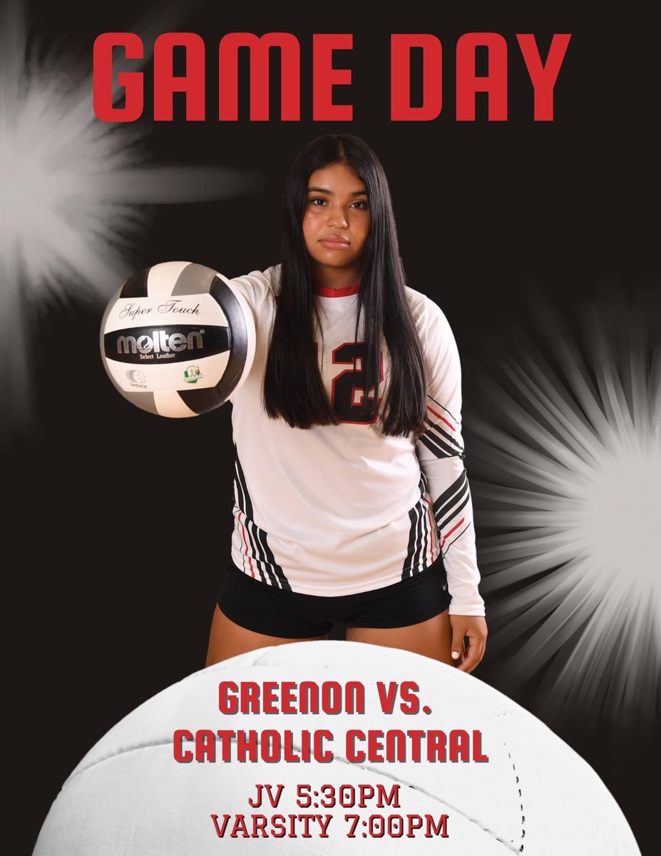GreenonGirlsVB's tweet photo. GAME DAY! Hope to see you at home tonight!! 🏐 https://t.co/JP3ERNXeiz