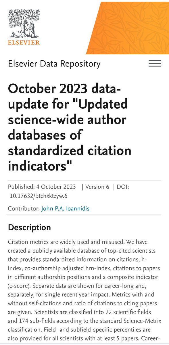 PauloRaymundo6's tweet photo. Extremely happy to be named to the list of the Top 2% Scientists in the World in 2023 Analytical Chemistry @ElsevierChemist and Energy fields according to the @Stanford / @Scopus @ElsevierConnect ranking
#TopScientist #analyticalchemistry https://t.co/B5FHQA7OMp