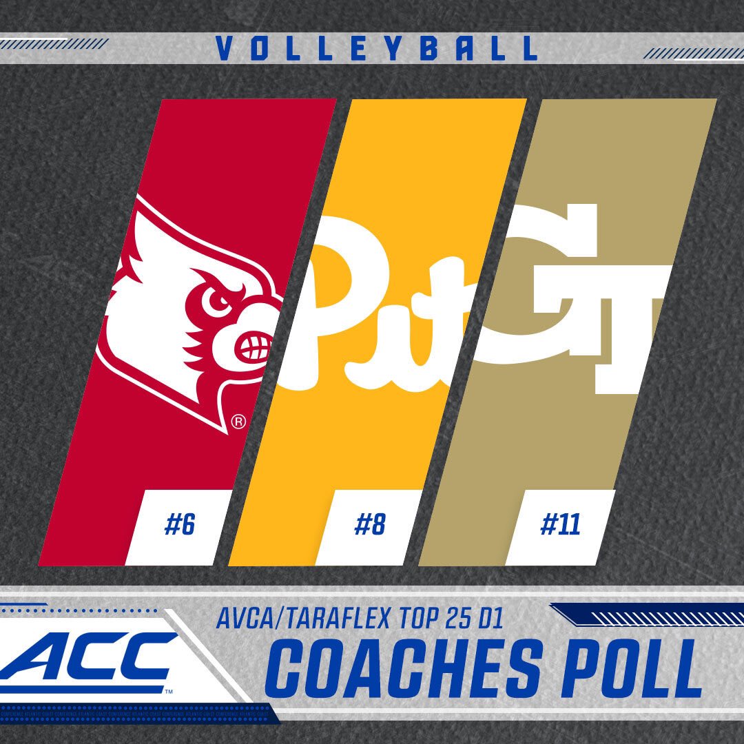 ACC VB in the top 25 🏐