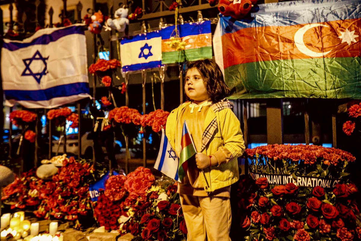 Təşəkkürlər Azərbaycan 🙏 Thank you Azerbaijan. You touched our hearts ❤️ 🇮🇱🇦🇿