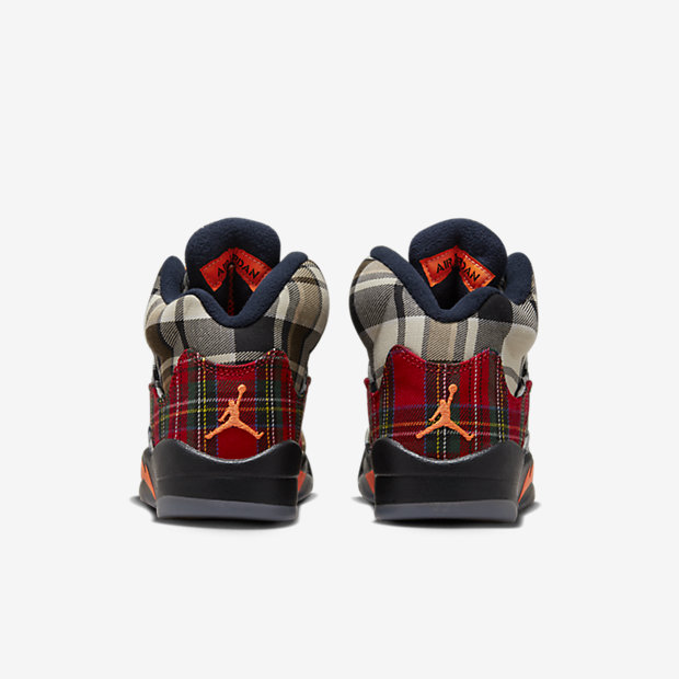 SOLELINKS's tweet photo. Official Images: Grade School Air Jordan 5 Retro 'Plaid' https://t.co/v3C5vGVbNM