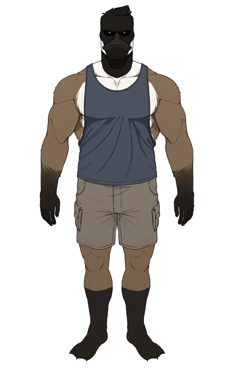GrumpyGooseG's tweet photo. @LeoSaurusR3x I’d be excited for a vtuber or vrchat model of Buff Goose Man. https://t.co/wEz6I0ZrDv