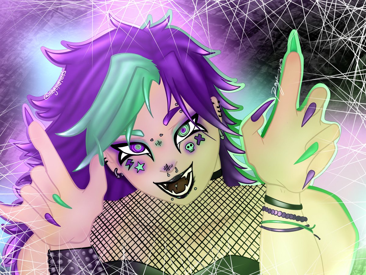 rayofalltraits's tweet photo. RE-DRAW!
I saw her on my Instagram and I needed to re draw her, my style has changed A LOT 

[1st: new, 2nd: old]

#redraw #fanart #oc #ocart #commisionsopen #digitalart https://t.co/h8SnLex7eN