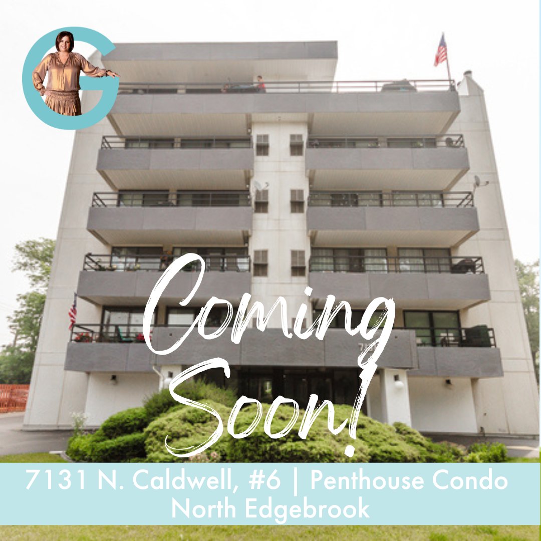 PurdyGina's tweet photo. COMING SOON in North Edgebrook!  One of a kind penthouse condo!
7131 N. Caldwell Ave. | 2 Bed, 2.1 Bath | $749,900
One of a kind with its very own private rooftop pool! Text me while in the private!
Gina Purdy - Baird &amp; Warner, 773-318-7945 https://t.co/augwrtj5jE