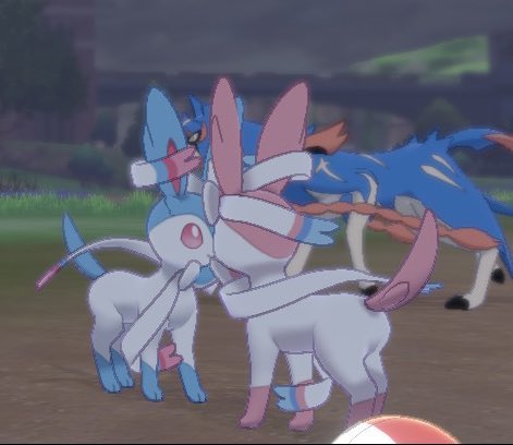 PokemonGems's tweet image. they do a smooch