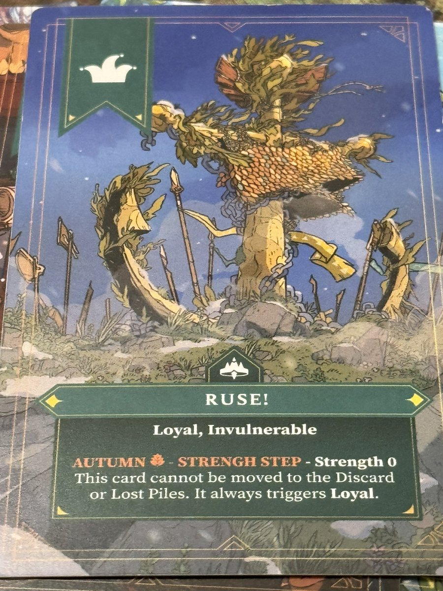 Playing a few more solo games of the upcoming <a href="/OldKingsCrown/">The Old King's Crown</a> (hits Kickstarter on 24th) prior to recording me preview video later this week. The best looking game I’ve seen this year and the solo mode by <a href="/rickyroyalbod/">Ricky Royal</a> - mwah *chef’s kiss.