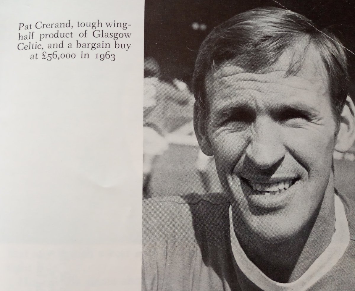 HBRed99's tweet photo. @AlexStepney1 @WillieMorganMBE #PaddyCrerand is described in the book as a tough wing-half purchased for a bargain £56k in 1963.
#MUFCBooks #MUFC #GGMU #UTFR 🔴⚪⚫🇾🇪 https://t.co/FYbqy8iPG2