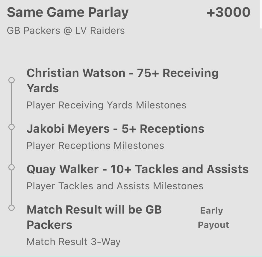 Kaz_cbk's tweet image. MNF deserves a Longshot, and if this bet wins then I will giveaway $500 🤝

🌟 To Enter you must 👇

1️⃣ Follow @Kaz_cbk 
2️⃣ Like / RT this tweet ❤️