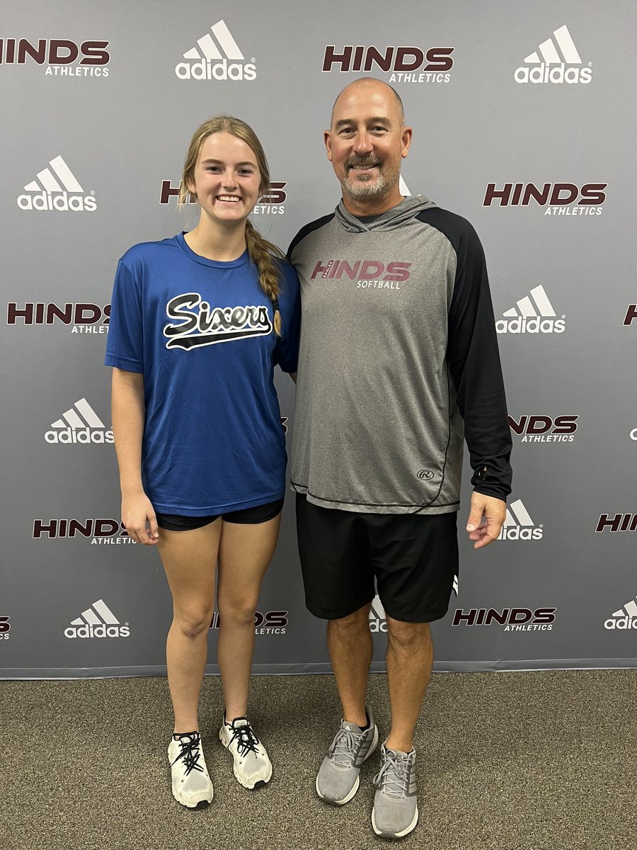 Thank you so much to Coach <a href="/Mgrz23/">mike grzanich</a>, coach <a href="/Plummer_07/">Plummer</a>, coach Megan, and Coach Maddison for showing me around campus today! I’m blessed to received an offer from <a href="/HindsCC_SB/">Hinds CC Softball</a>. <a href="/Sixers2K5GC/">Sixers2K5GC</a> <a href="/GoMVB/">GoMVB Sports - Recruit Content for College Coaches</a> <a href="/TopPreps/">SPORTS NEWS - High School, JUCO, Transfer Portal</a> <a href="/MSJUCOSPORTS/">MS JUCO All Sports</a>