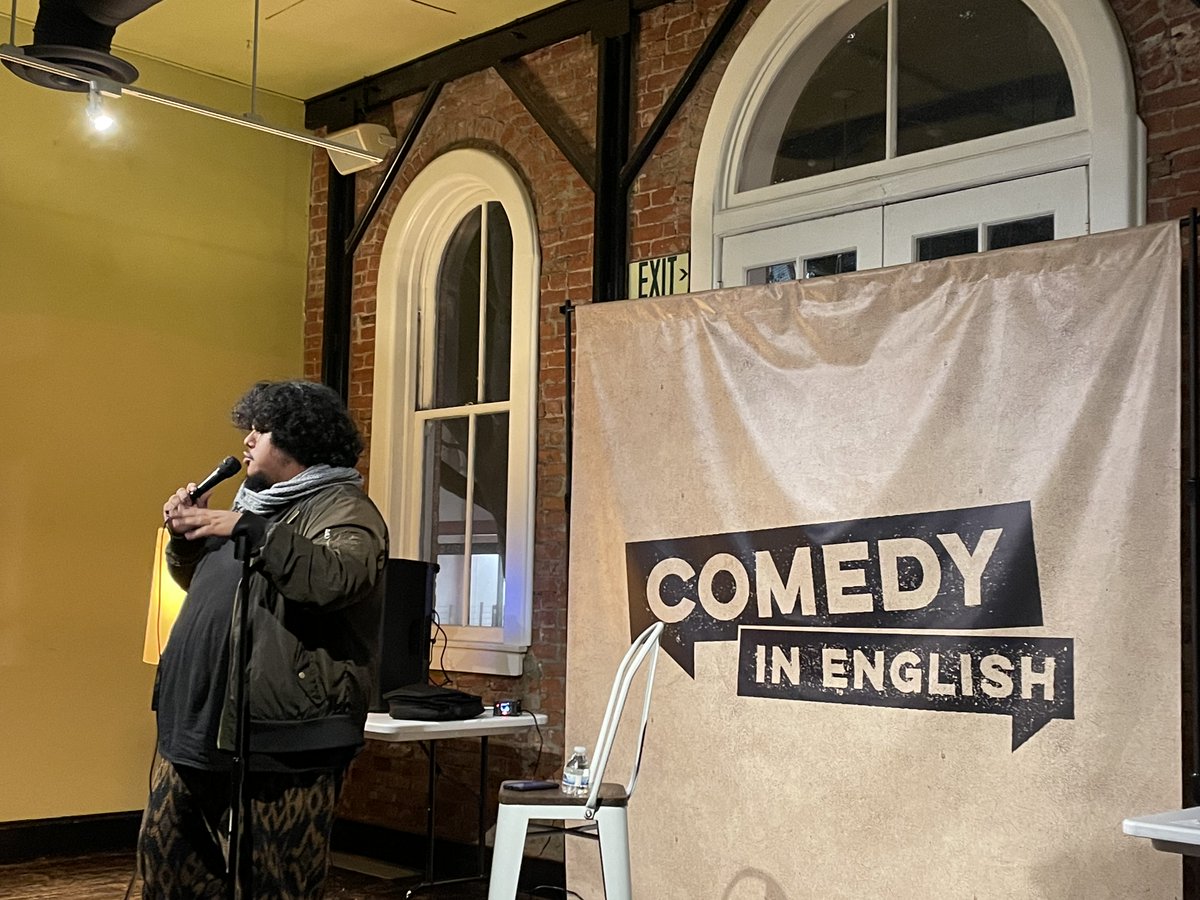 comedynenglish's tweet photo. Prev @santamonicahi
@zeoniuforreal's "Mom"
@jaysonavocado's "sticker"
@katiebruise's "response"
@michaelmagid 's "win"
Next 1 Tues Oct 10th 8:30pm w/ @IrinaVoronina @KassTheBomb @vancesanders
FREE! (Donations Suggested) https://t.co/eKgHRGK7Ji
#santamonica #eventsla https://t.co/gtfvo4Ac7G