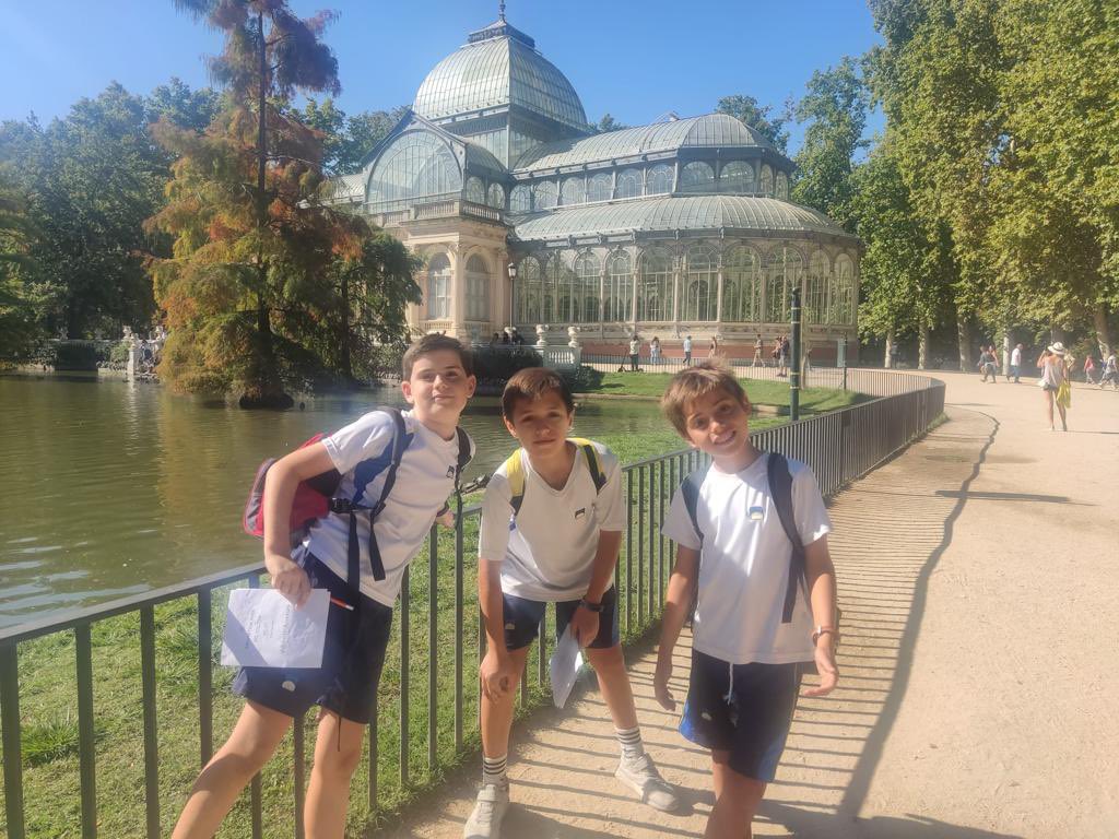 colesantamonica's tweet image. Nuestros alumnos de Primaria estuvieron de excursión la semana pasada y ¡disfrutaron muchísimo! 🏞️👦🏼🧒🏻
1º: Parque Valdevebas 
2º: Parque Juan Carlos 
3º: Parque Europa
4º: Reserva Biología El Porcal 
5º: Parque del Retiro 
6º: Silla de Felipe II

#soysantamonica #excursiones