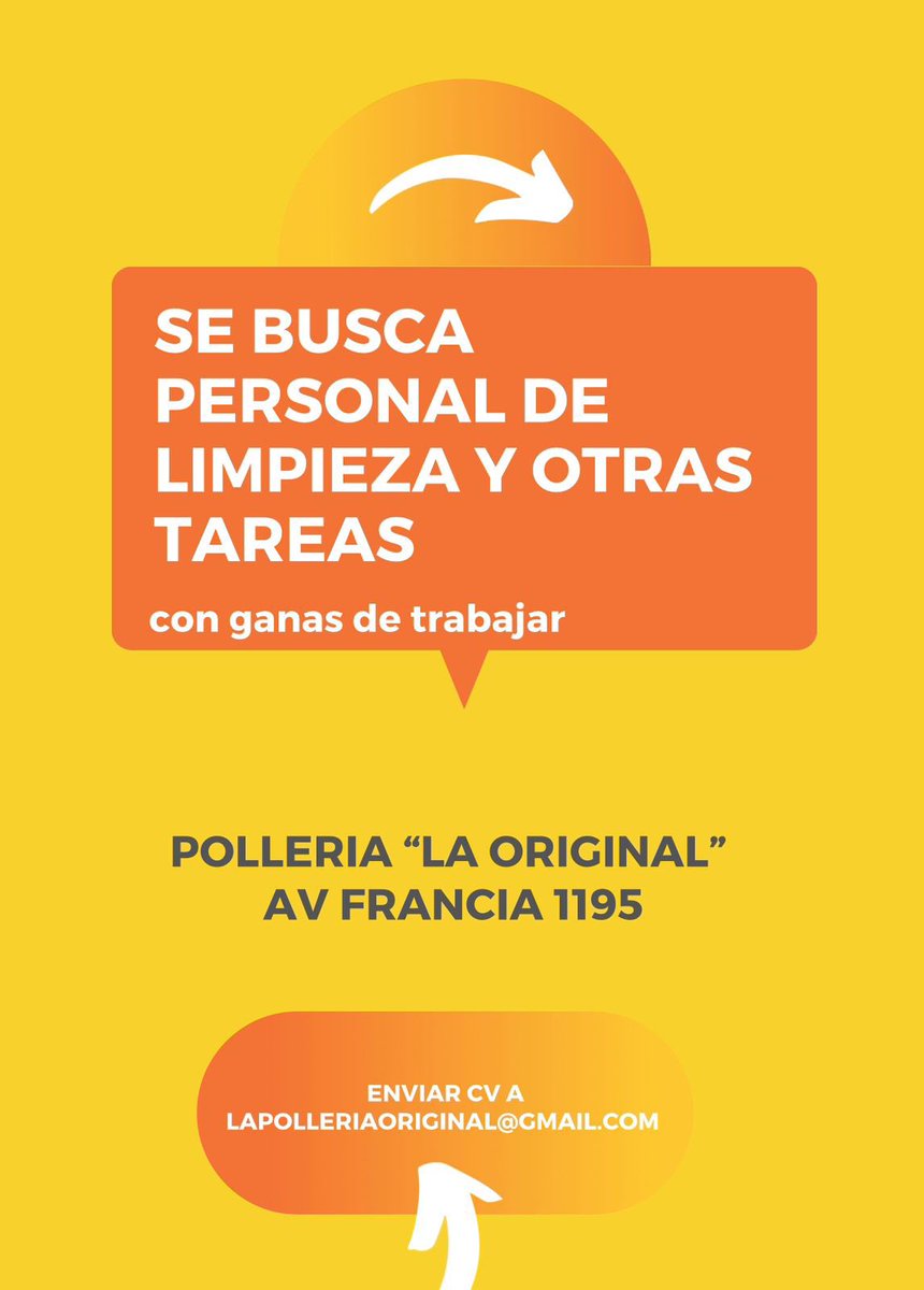julaafernandezz's tweet photo. Si alguien está buscando empleo! https://t.co/6r5yuLS2cg