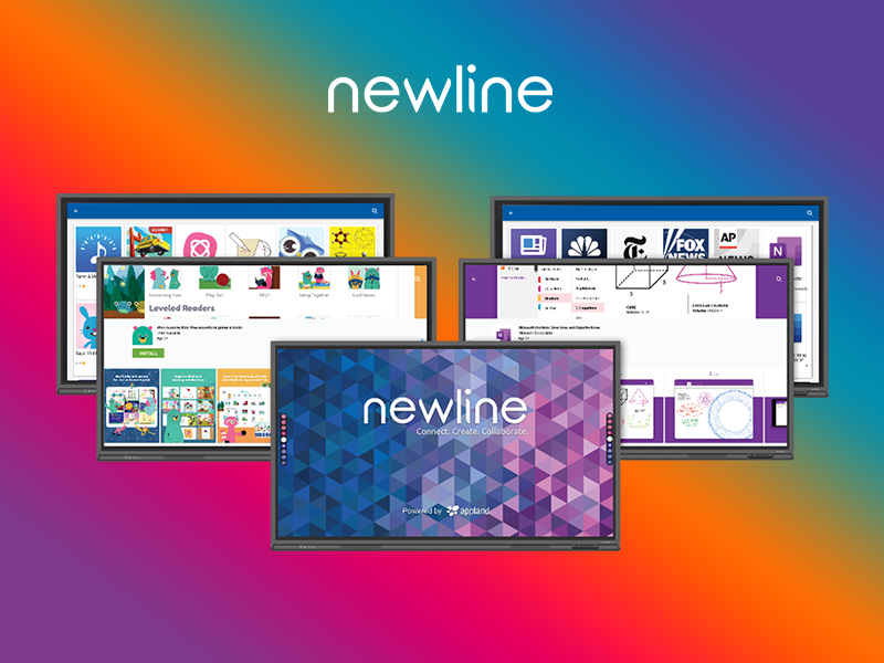 NewlineIDEAMAX's tweet photo. Check out the Newline App Store! We have curated a list of over 100 apps that work seamlessly with our interactive panels. It's perfect for the classroom and corporate office! https://t.co/yqHyQIdCy3 https://t.co/K9MBq5SkPT