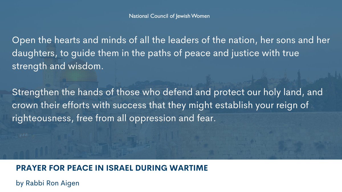 National Council of Jewish Women tweet media