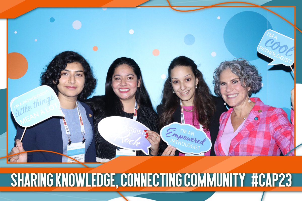 Swati Bhardwaj, MD (@drswatibhardwaj) on Twitter photo Finally got to the photo booth right in time to find Dr. Valdes <a href="/LeilaniCLV/">Leilani Valdes, MD, MBA, FCAP</a>! #CAP23
<a href="/neha_varshney/">nehav@gipath</a> <a href="/NebbacheHafsa/">Hafsa Nebbache, MD</a> Finally got to the photo booth right in time to find Dr. Valdes <a href="/LeilaniCLV/">Leilani Valdes, MD, MBA, FCAP</a>! #CAP23
<a href="/neha_varshney/">nehav@gipath</a> <a href="/NebbacheHafsa/">Hafsa Nebbache, MD</a>