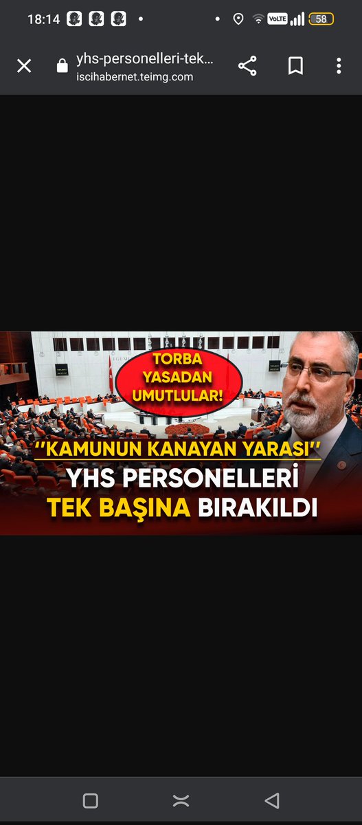 #YHLiYeSahipTBMM
YHS'lilere sahip Çıkan yok mu?
Herkes hakkını alıyor YHS'li mağdur!
Eğitim bir Sen lafta sendika yetkili  yetkisi olmayan Ali Cengiz oyunu yapıyor.
Kamu sen'den ses çıkmıyor...
Siyasiler söz verdiler tutan nerede YHS'lilere sahip çıkmadı.