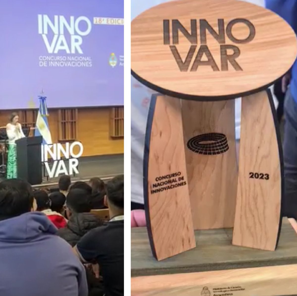 tridimage's tweet photo. ⭐🏆 🇦🇷 ¡¡Otro logro para el proyecto de #TripleImpacto @LasQuinas + La Cañada!! 

Premio Innovar 2023 en la Categoría Alimentos.

Un orgullo haber participado en el #diseño de estas #etiquetas inteligentes. Conocé el caso ⏩ https://t.co/mOr5PjHD72 https://t.co/n463UBmiJl