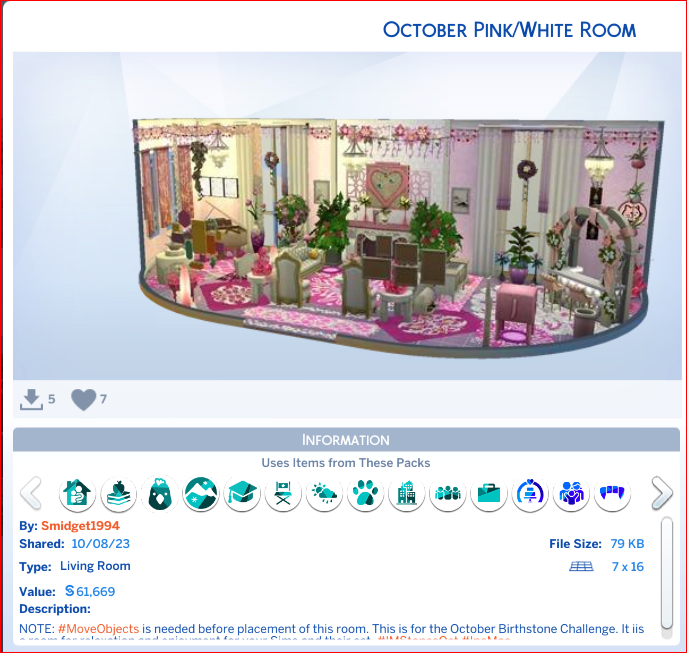 Inamacsims4's tweet photo. Sul Sul! I would like to nominate the following fantastic creations for a #maxisfav South Square Café by #Hiscelticlass Cute Japanese Girl by #TebanGreen October Pink/White Room by #Smidget1994 ♥It's A Girl♥1 Pack by #sashraf1 Thank you Dag Dag x https://t.co/cBC9gpLX1L