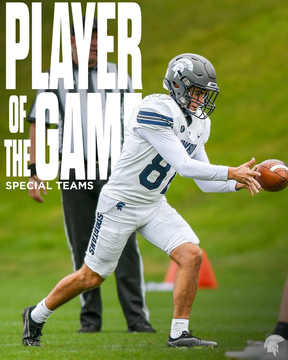 CWRU Football (@cwrufootball) on Twitter photo ๐ฌ๐ผ๐๐ฟ ๐ฃ๐น๐ฎ๐๐ฒ๐ฟ๐ ๐ผ๐ณ ๐๐ต๐ฒ ๐๐ฎ๐บ๐ฒ ๐ถ๐ป ๐๐ต๐ฒ ๐ญ๐ต-๐ฌ ๐๐ถ๐ป ๐ผ๐๐ฒ๐ฟ ๐ฆ๐ฎ๐ถ๐ป๐ ๐ฉ๐ถ๐ป๐ฐ๐ฒ๐ป๐:
Offensive: The ENTIRE O-Line ๐ฅ
Defensive: <a href="/NateCikalo/">Nate Cikalo</a> โ๏ธ
Special Teams: Joe Rhodes โ๏ธ
#BlueCWRU #RollSpartans #d3fb ๐ฌ๐ผ๐๐ฟ ๐ฃ๐น๐ฎ๐๐ฒ๐ฟ๐ ๐ผ๐ณ ๐๐ต๐ฒ ๐๐ฎ๐บ๐ฒ ๐ถ๐ป ๐๐ต๐ฒ ๐ญ๐ต-๐ฌ ๐๐ถ๐ป ๐ผ๐๐ฒ๐ฟ ๐ฆ๐ฎ๐ถ๐ป๐ ๐ฉ๐ถ๐ป๐ฐ๐ฒ๐ป๐:
Offensive: The ENTIRE O-Line ๐ฅ
Defensive: <a href="/NateCikalo/">Nate Cikalo</a> โ๏ธ
Special Teams: Joe Rhodes โ๏ธ
#BlueCWRU #RollSpartans #d3fb