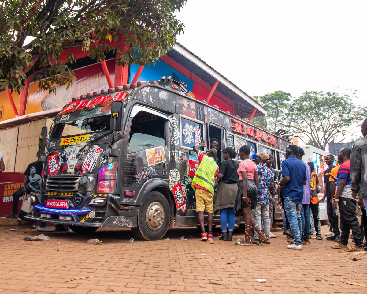 NodeGroupOnline's tweet image. The Kenyan Matatus have been a major highlight of the #UgTradeFair23, you've one more day to take a look at these beauties as you shop for your home and office.

#NodeGroupUG