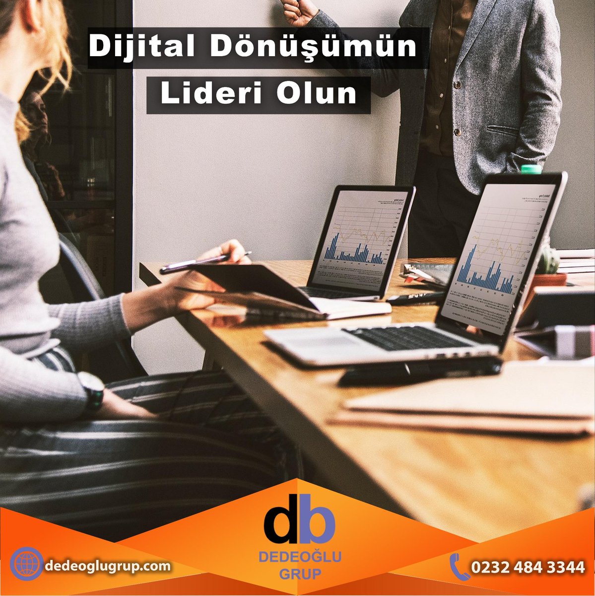 DedeogluGrup_'s tweet photo. Vizyonumuz, pazarlama ve iş süreçlerinin dijitalleşmesine öncülük etmek ve dijital dünyada lider olmaktır. Siz de işletmenizi dijitalleştirerek bu liderliğe adım atabilirsiniz. Dijital dönüşümünüzü bizimle başlatın! 💻🌐 https://t.co/M68mZKY5zZ