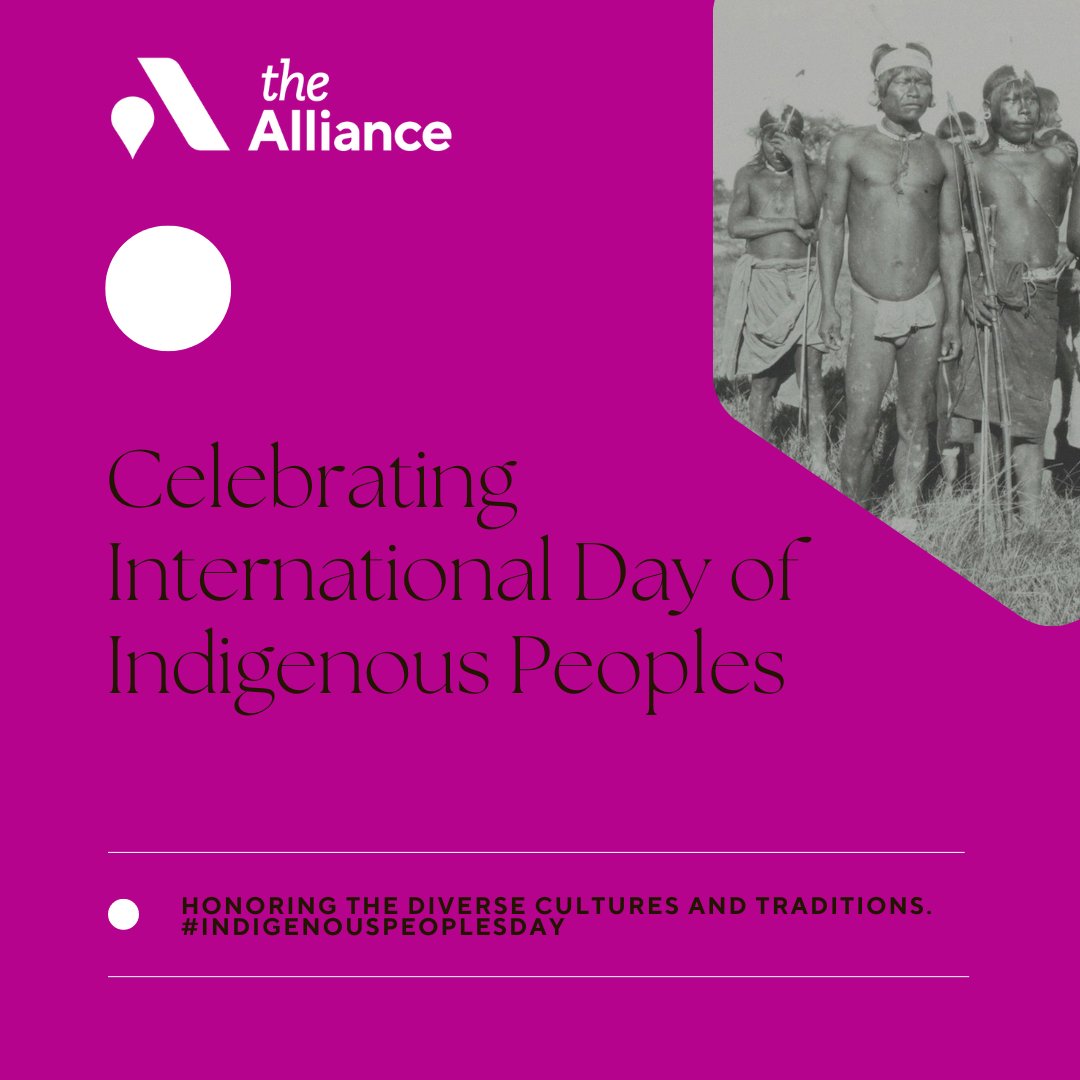 Embracing the rich tapestry of Indigenous wisdom, traditions, and contributions that shape our world. Let's stand together in recognition, respect, and solidarity. Happy Indigenous Peoples' Day!🌺🌎#TheAllianceTX