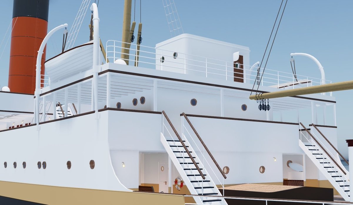 VGSG_RBLX's tweet photo. 🕰️ “Tell us of the accommodations in steerage. I hear they're quite good on this ship.”

❗️ Brief looks into the Carpathia's upcoming third class overhaul- not a single area below deck will be left untouched!

#Roblox #RobloxDev https://t.co/inEtxNQjQ3